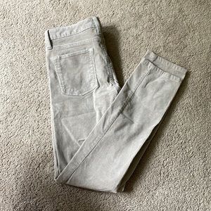 Banana Republic kaki corduroy pants size 28